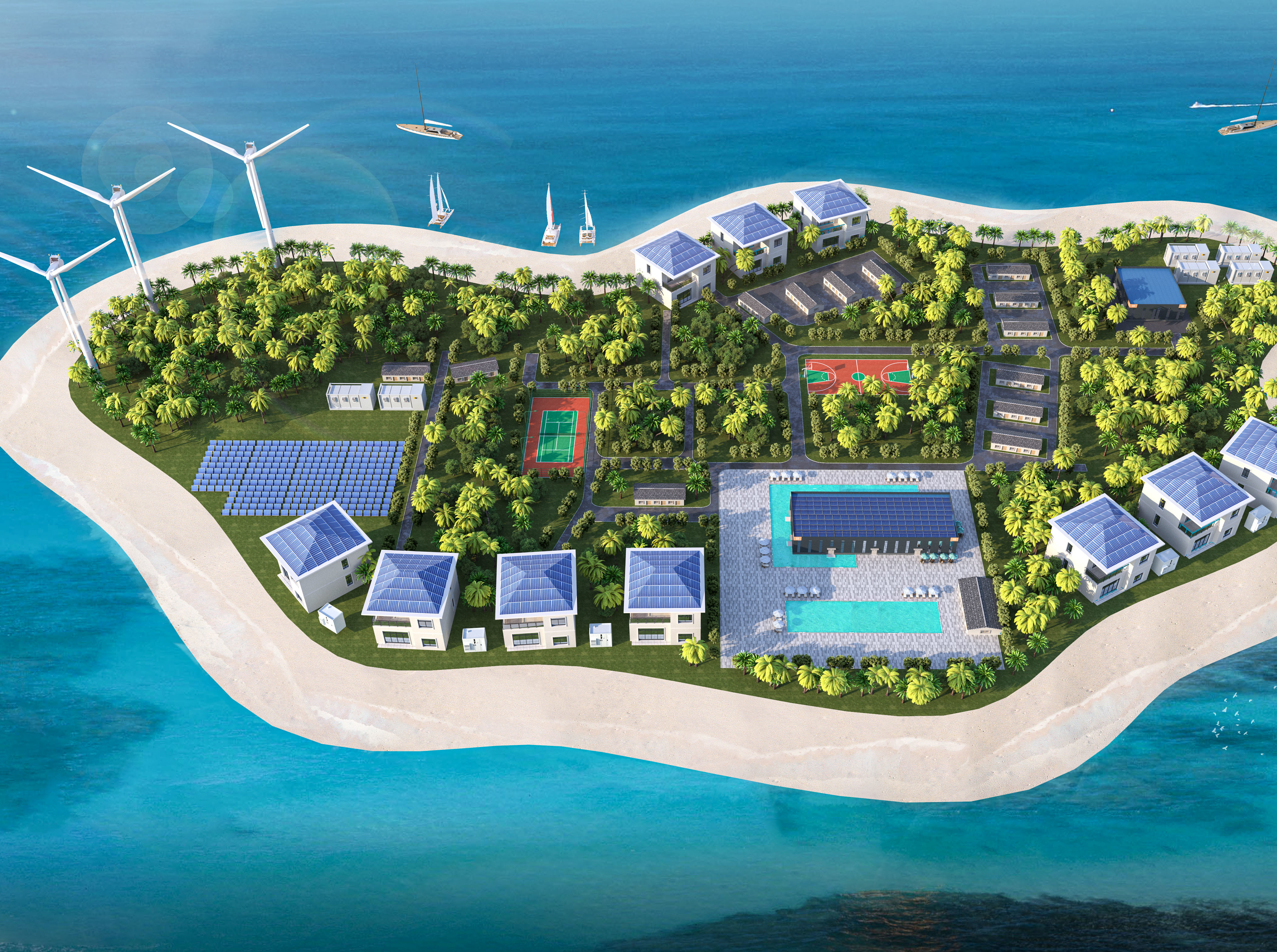 Farm & Island