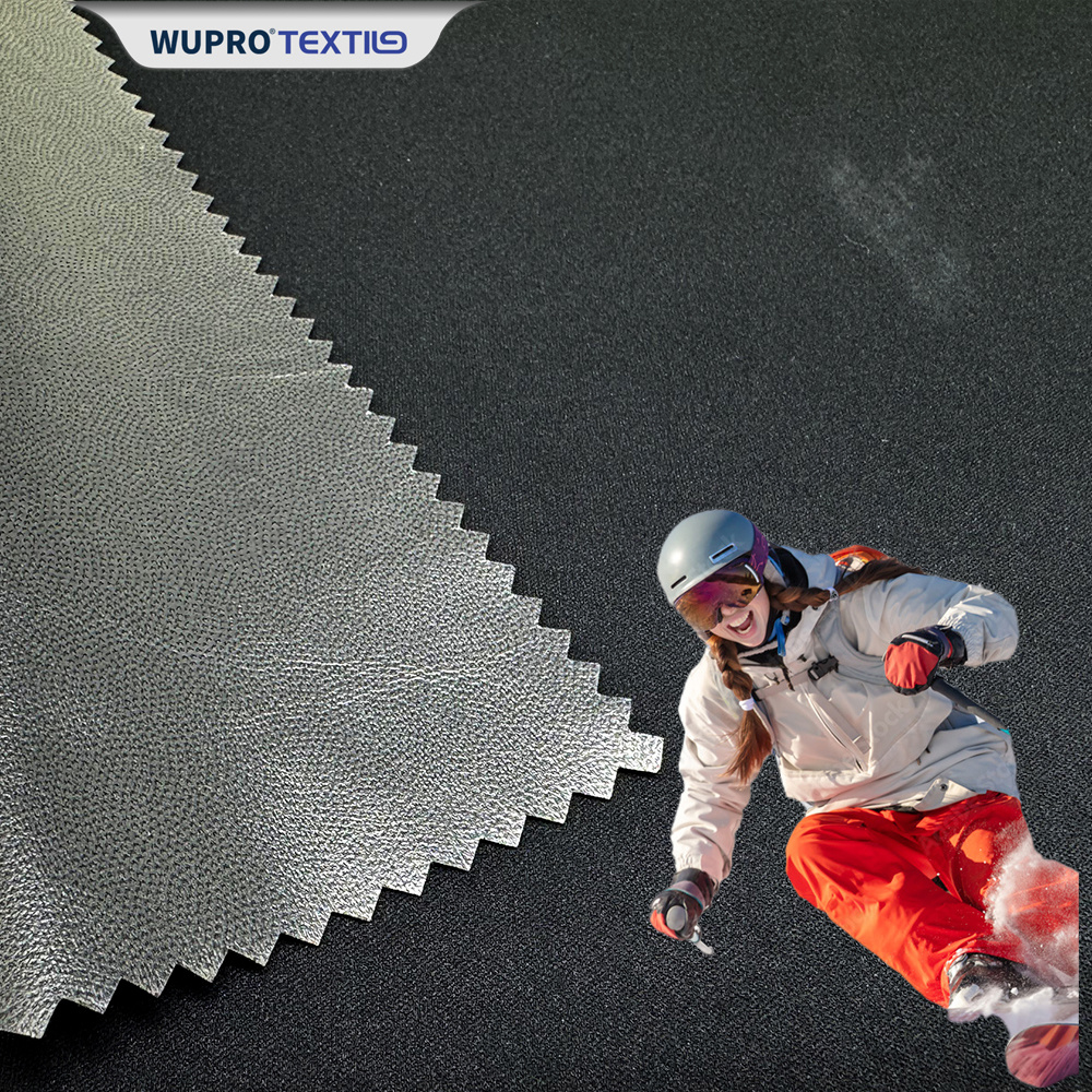 100% Polyester Double-faced Fabric Laminated with Low-Transparency TPU Membrane
