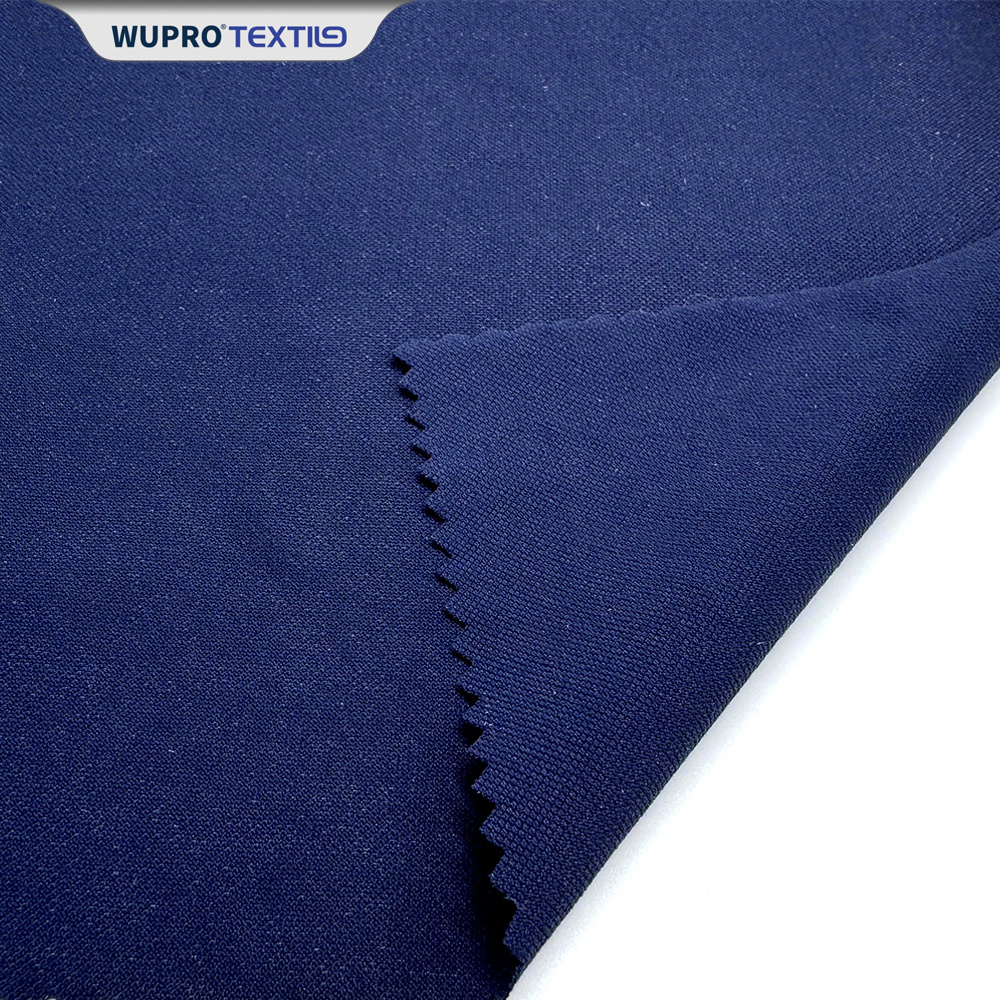 Single-Sided Nylon Elastane Imitation Cotton Dot Fabric