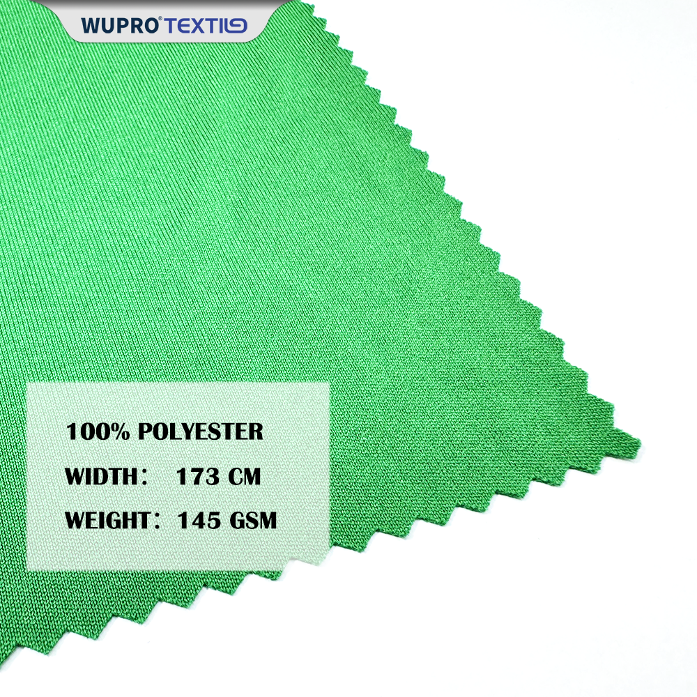 100% PES Double-faced Knit Fabric (Dyed & Moisture-Wicking)