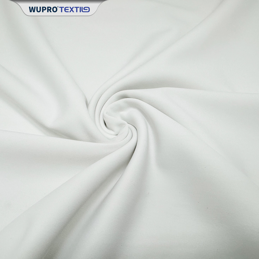 Polyester/spandex matte warp knitted swimsuit fabric