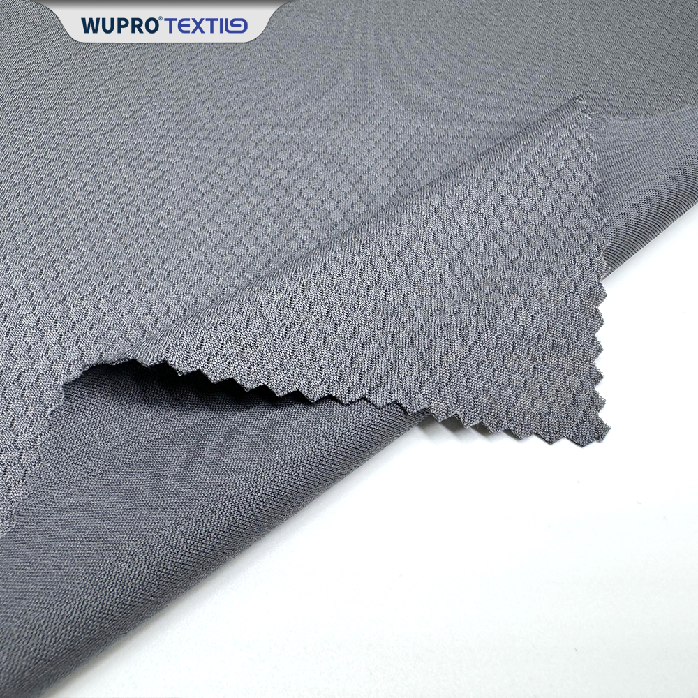 Polyester Moisture Management Fabric with 50D/36F One-Way Wicking & 75D/48F Rapid Evaporation