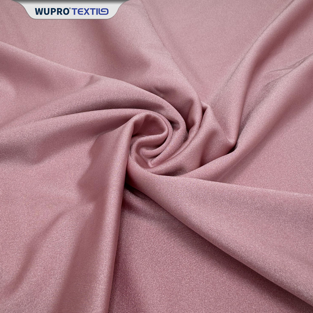 Lustrous Nylon Spandex Warp Knitted Swimwear Fabric