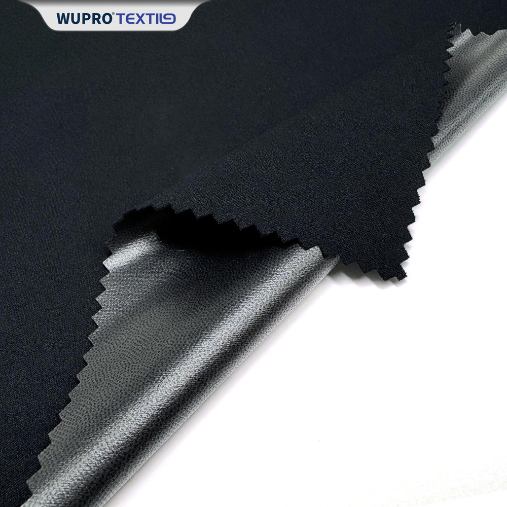 100% Polyester Double-faced Fabric Laminated with Low-Transparency TPU Membrane