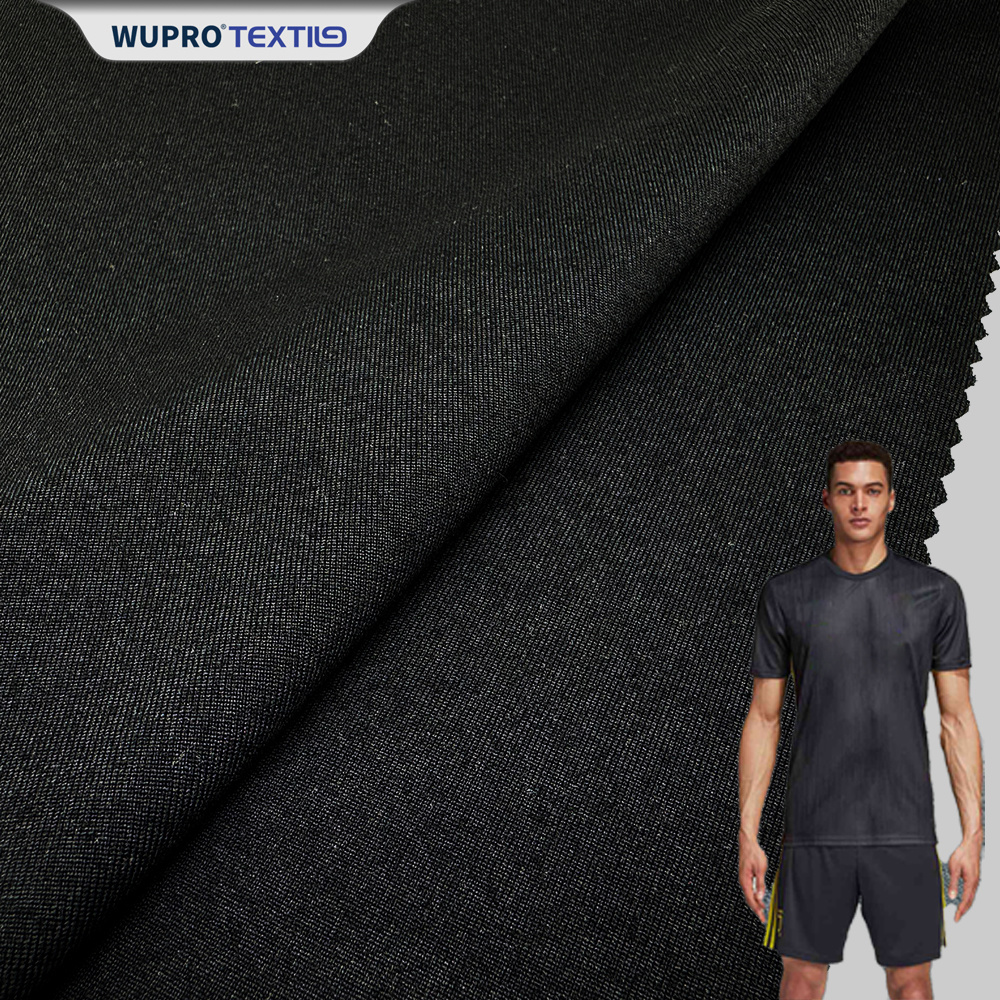Cotton-like Nylon/Spandex Jersey Knit Fabric with Dyed Hydrophilic Finish