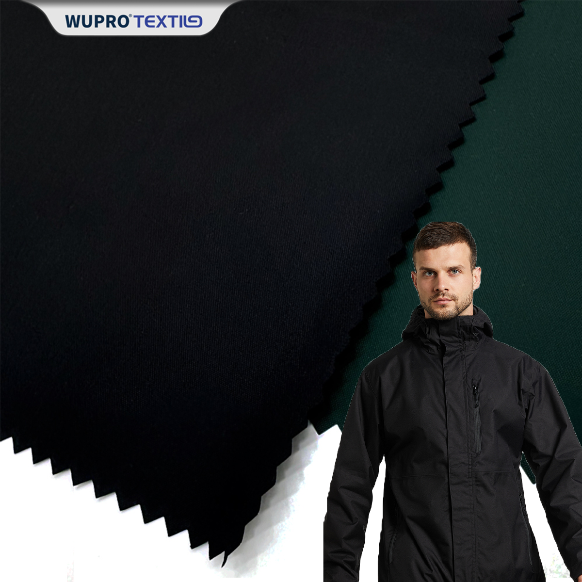 Waterproof 210T Nylon-PU Composite (Heat-Sealable Seams)
