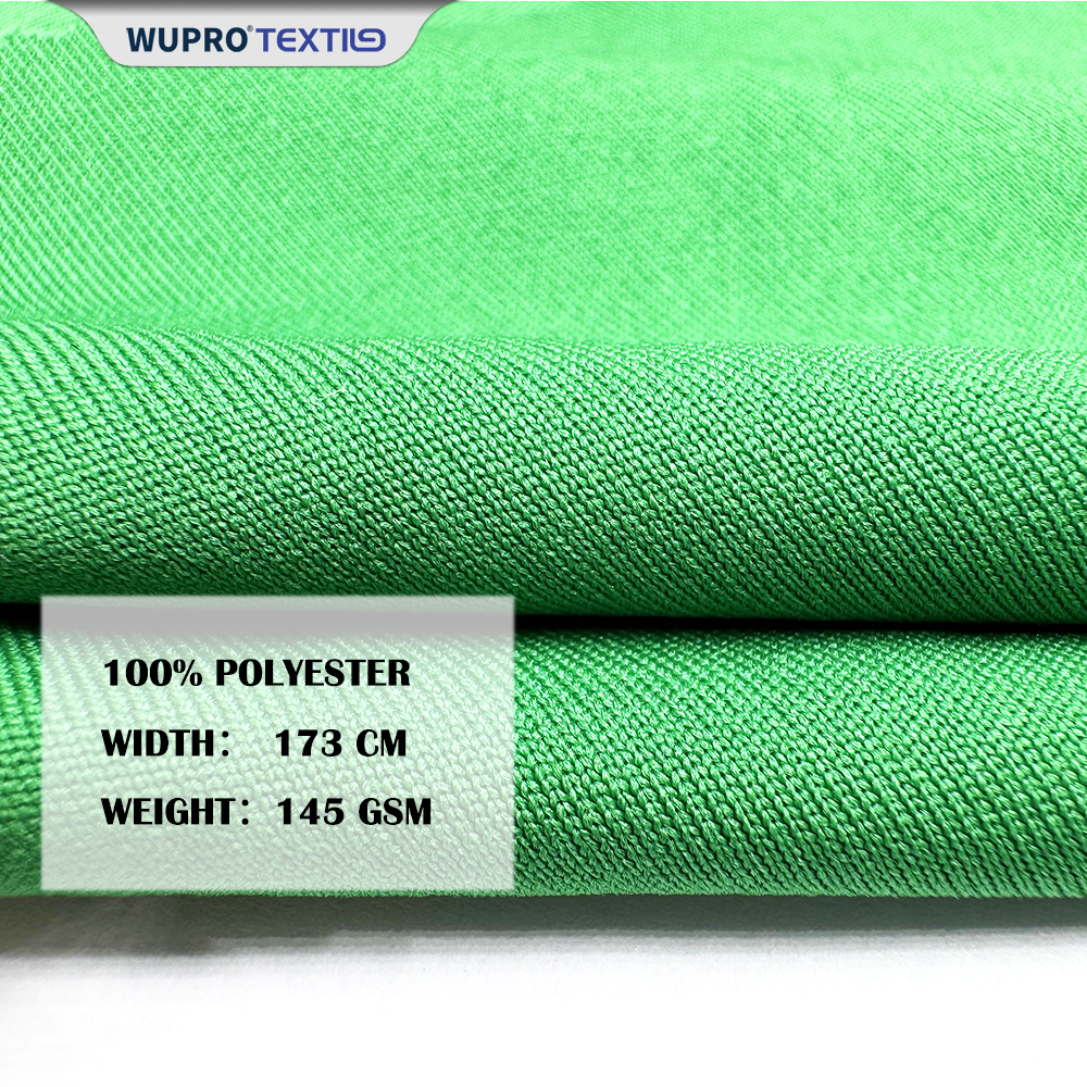 100% PES Double-faced Knit Fabric (Dyed & Moisture-Wicking)