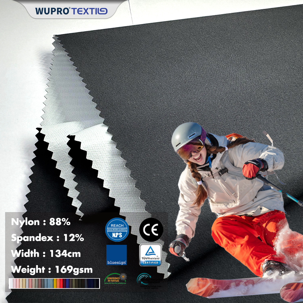 Fluoride-free nylon high elasticity, TPU white 3000/3000 waterproof and moisture permeable