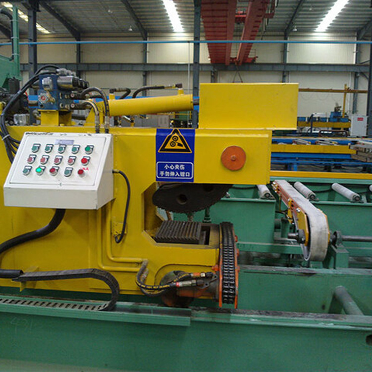 Straightening machine production line