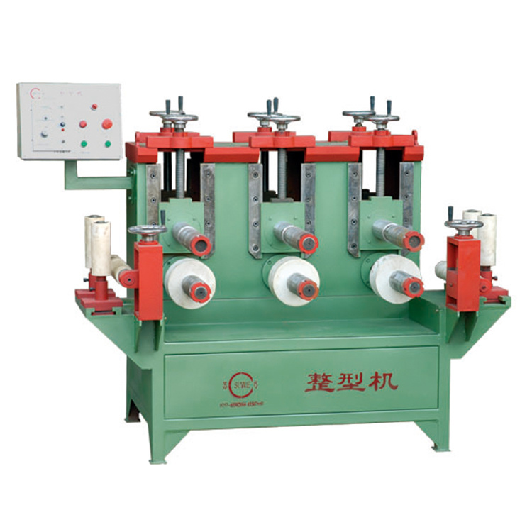 Aluminum profile correction machine