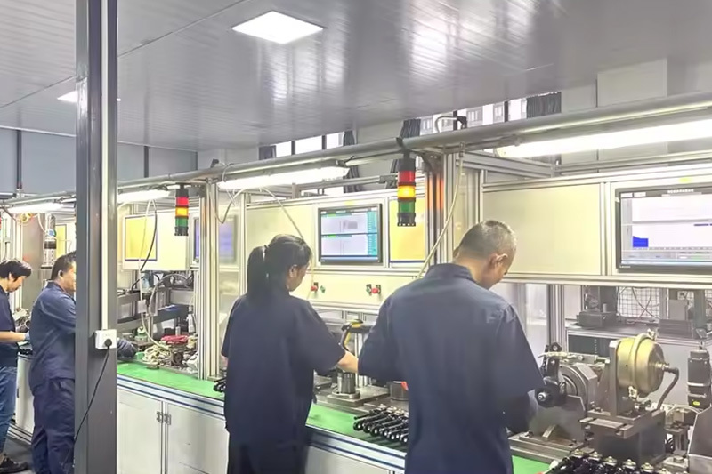 Adjust the arm production line Adjust the arm production line