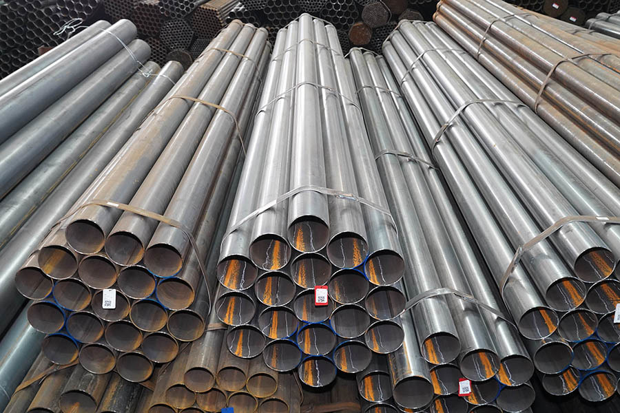 Straight seam high frequency welded steel pipe