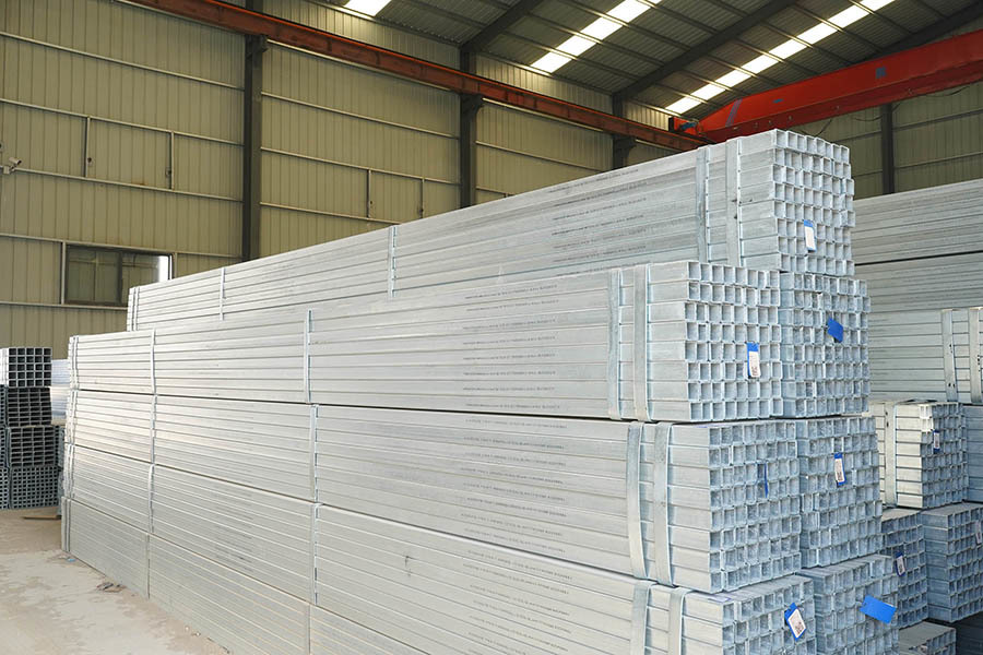 Hot-dip galvanized square tube