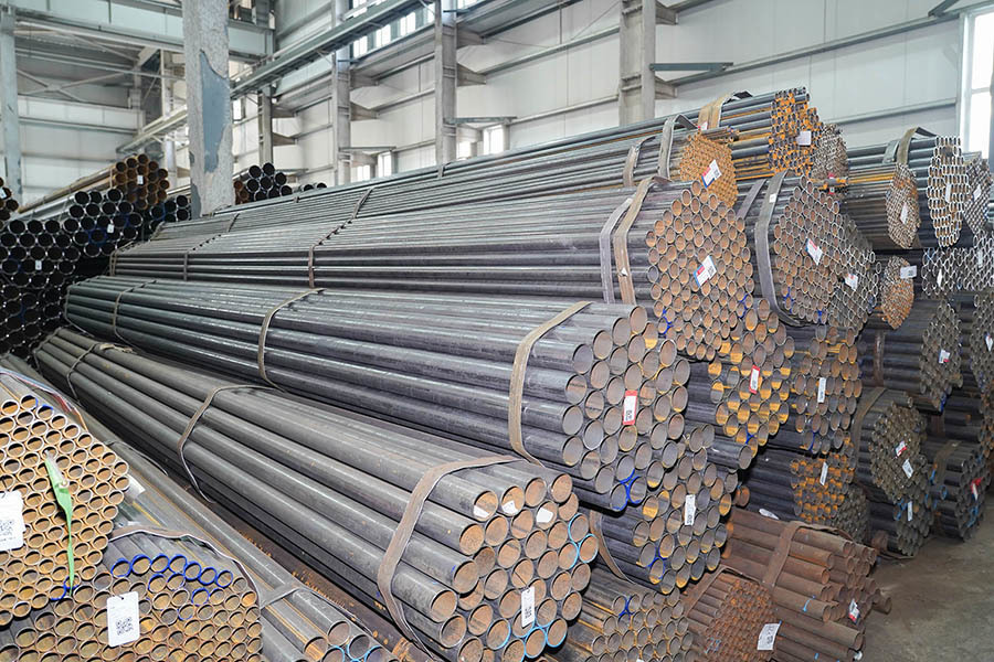 Straight seam high frequency welded steel pipe