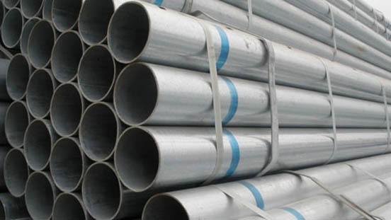 Galvanized seamless steel pipe