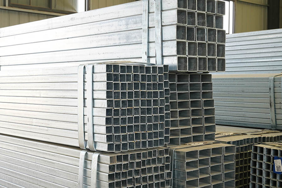 Hot-dip galvanized square tube