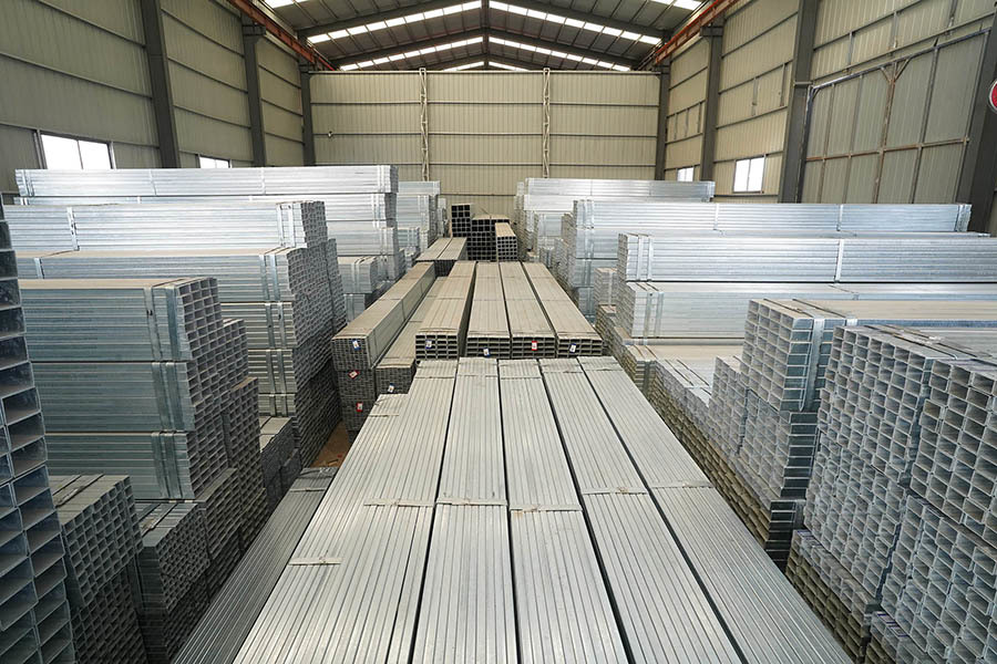Hot-dip galvanized square tube