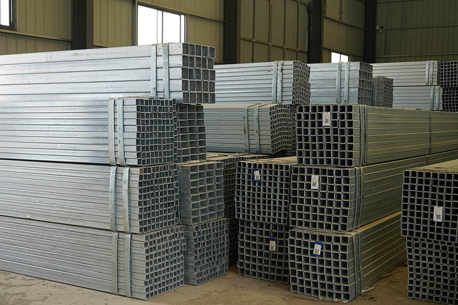 Hot-dip galvanized square tube
