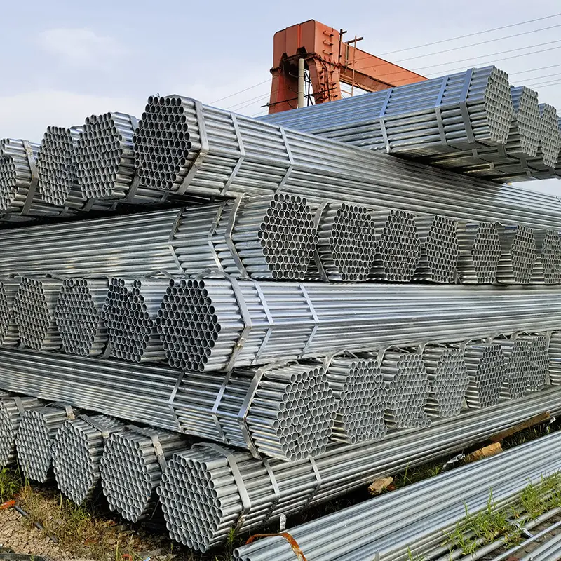 Tubería de acero galvanizado SCH40