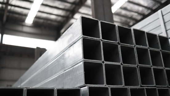 Hot-dip galvanized square tube