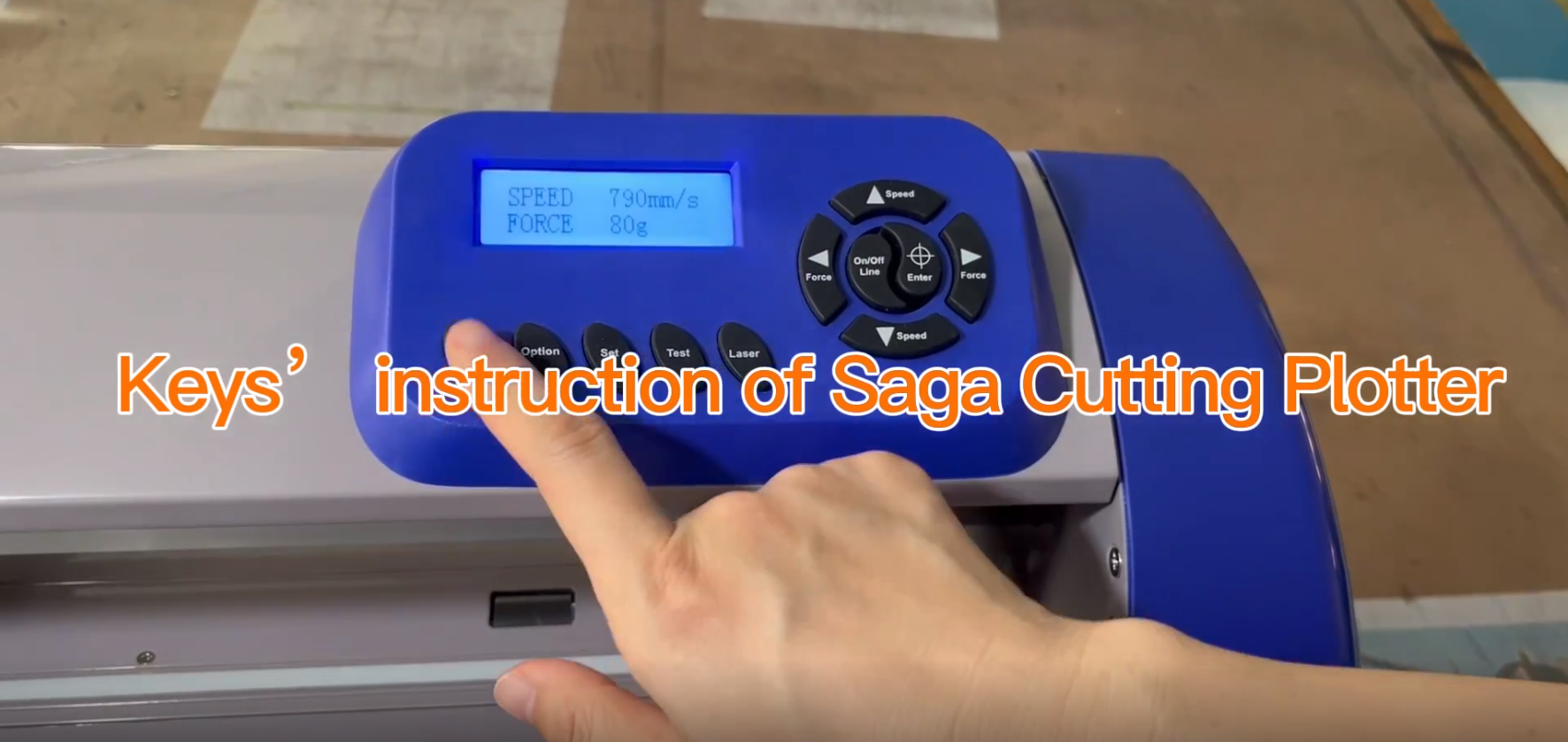 Cutting Plotter  Cutter instruction
