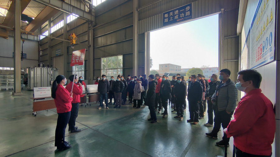 全國鑄造界百余名企業(yè)家及技術專家 蒞臨銅牛集團考察指導