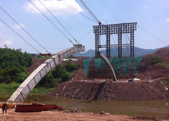 重慶兩江新區(qū)影視城大橋