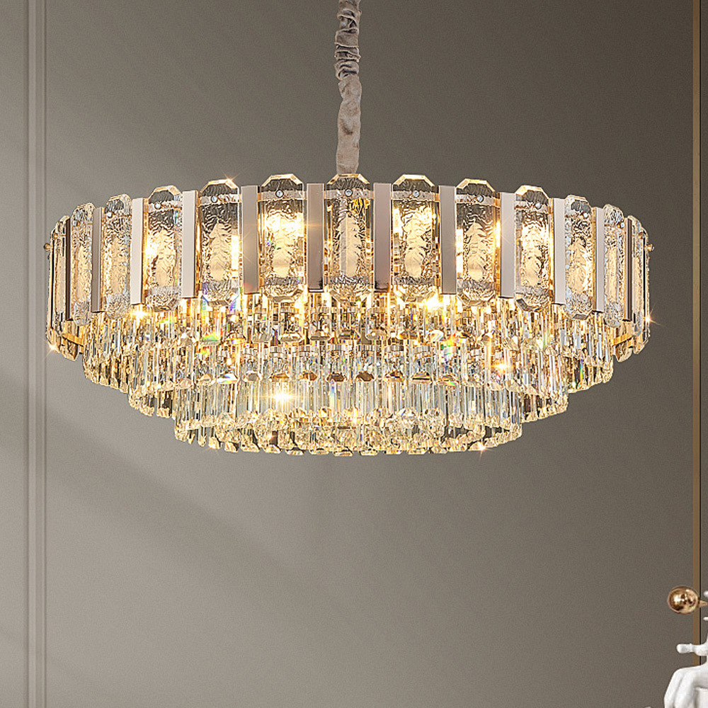 Crystal Glass Chandelier