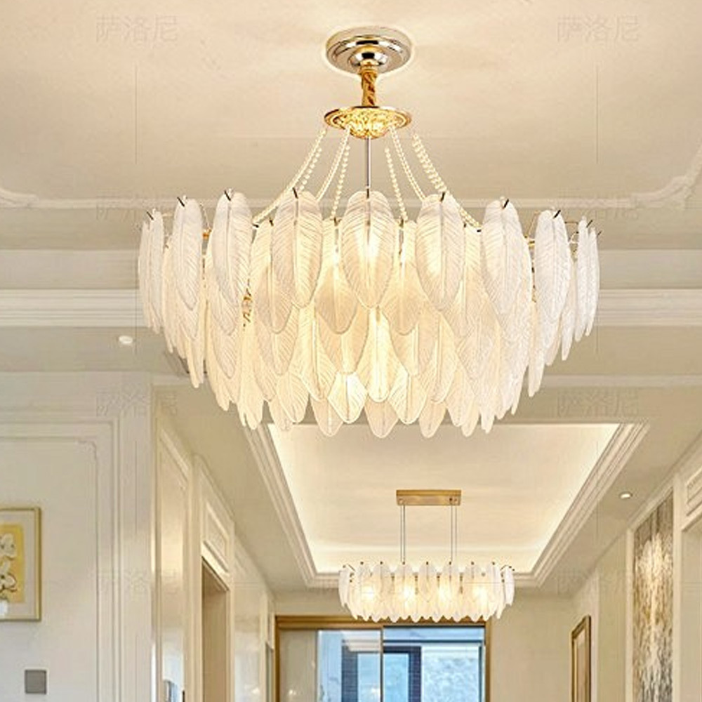 Crystal Glass Chandelier