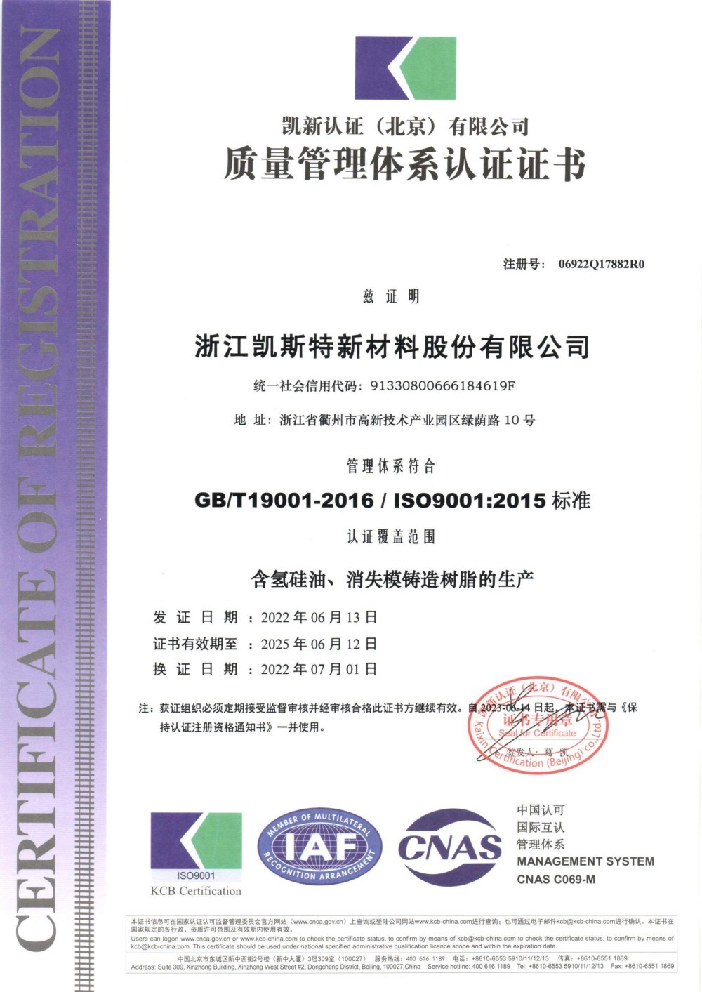 Quality Management System Quality Management System