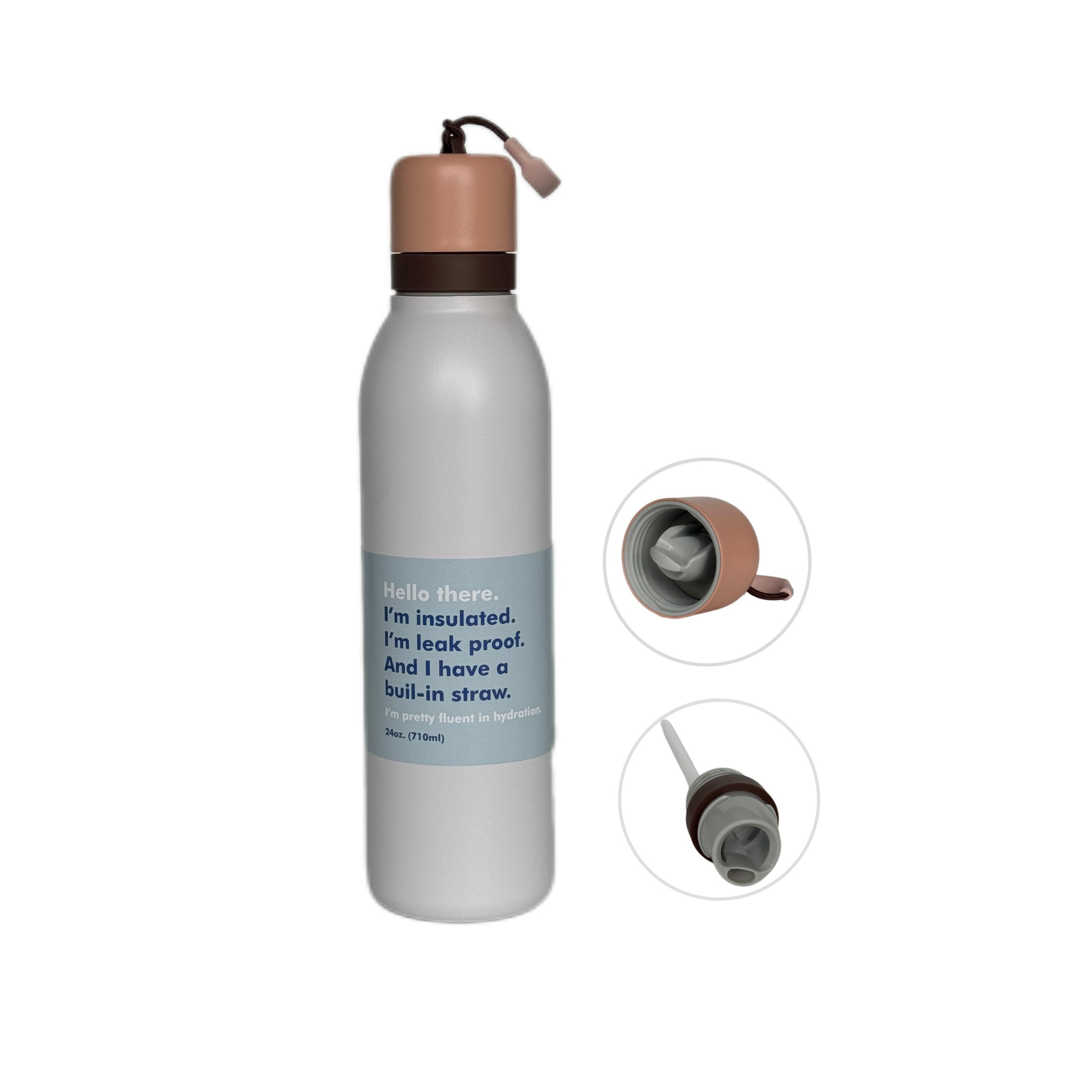 24oz Dual Wall Vacuum Insulated Thermos