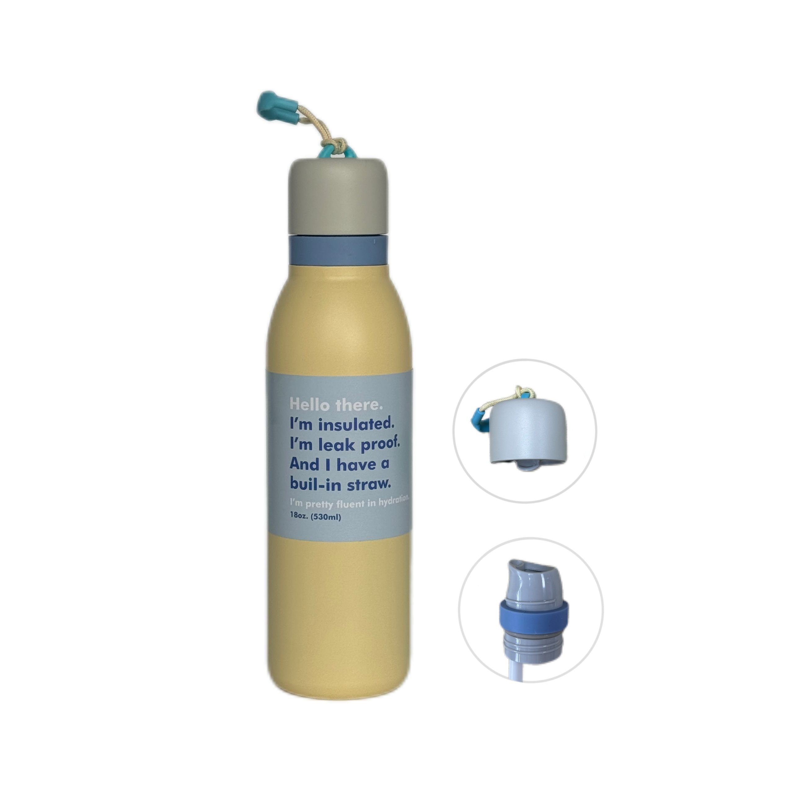 17oz Dual Wall Vacuum Milk Thermos
