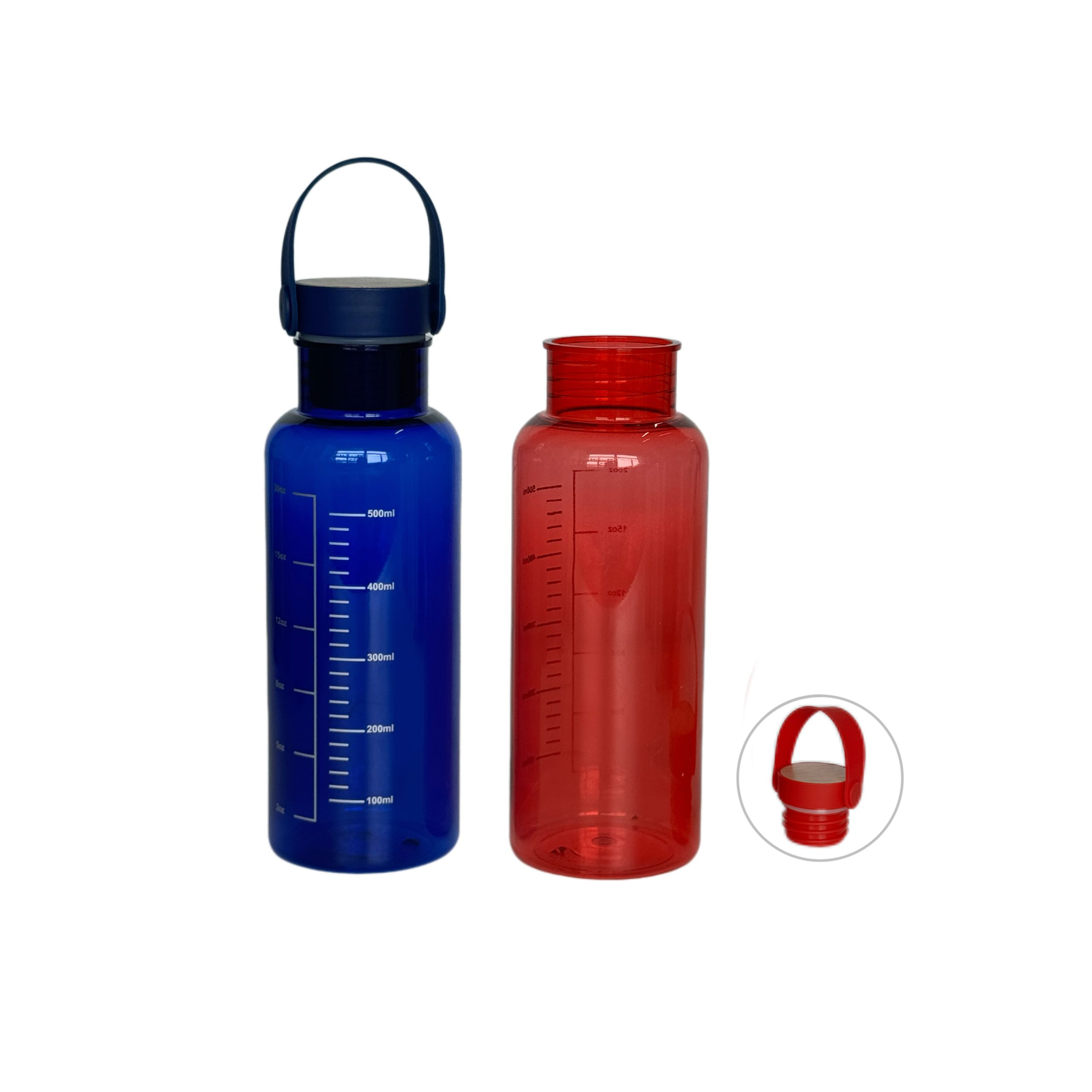 21oz Single Wall Plastic Bottle