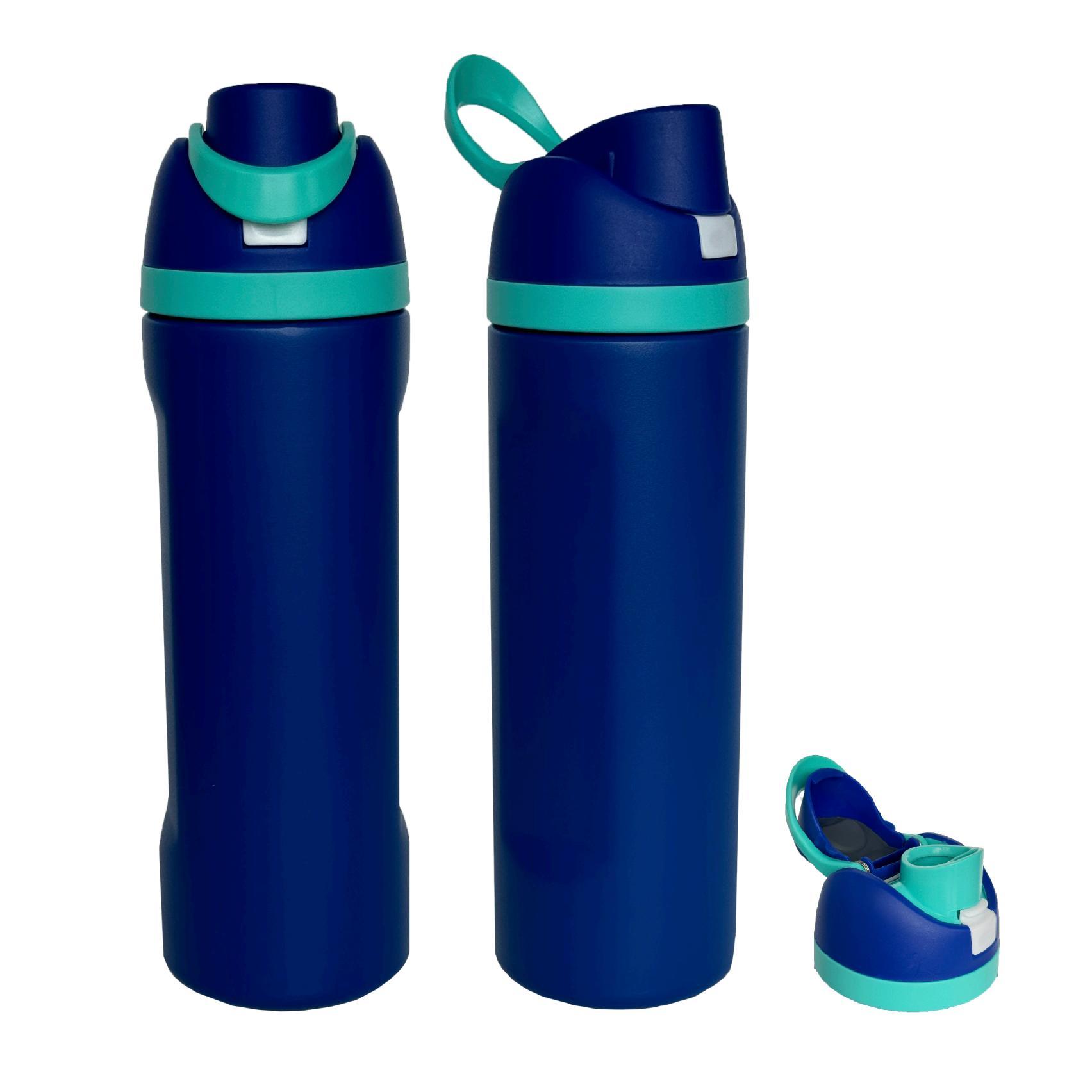 24oz Flip Insulated Sport Bottle w/ Hided Carry Handle