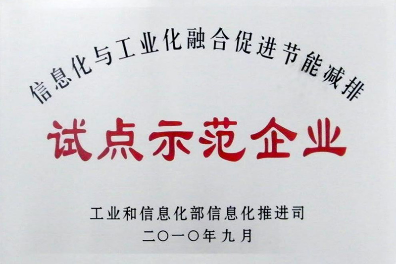 兩化融合促進(jìn)節(jié)能減排試點(diǎn)示范企業(yè) 兩化融合促進(jìn)節(jié)能減排試點(diǎn)示范企業(yè)