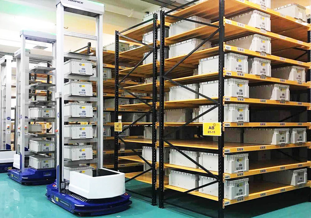 Rack de boîtes de matériel CTU