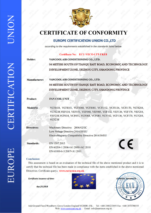 ECU-VECO-LTT-UKE8 ECU-VECO-LTT-UKE8