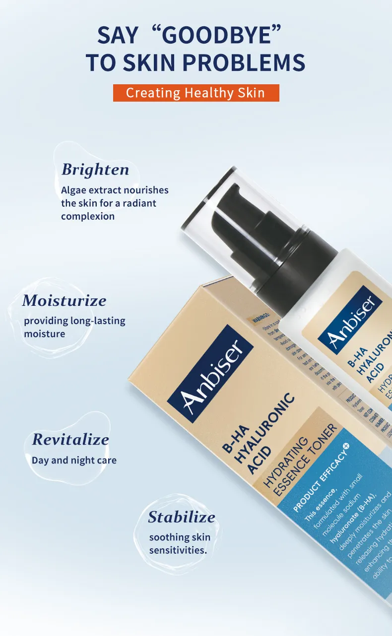 Anbiser B-HA Hyaluronic Acid Water Essence Water