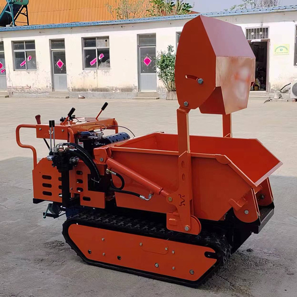 Mini Crawler Dumper Self Loading Truck Garden Track Dumper  Small Crawler Dump Sale