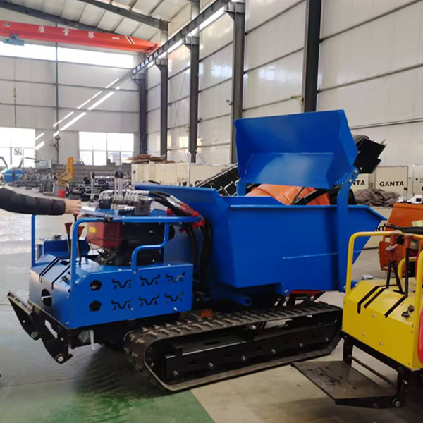 Concrete mixer and mini dumper excharge