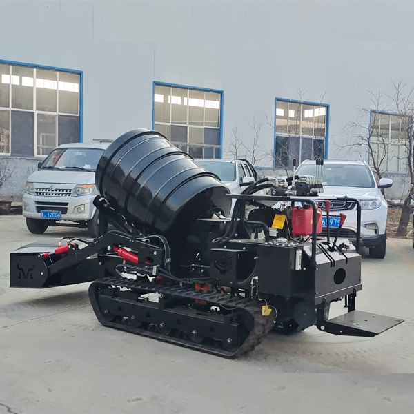 China Manufacture Mini Tracked Concrete Mixer Truck