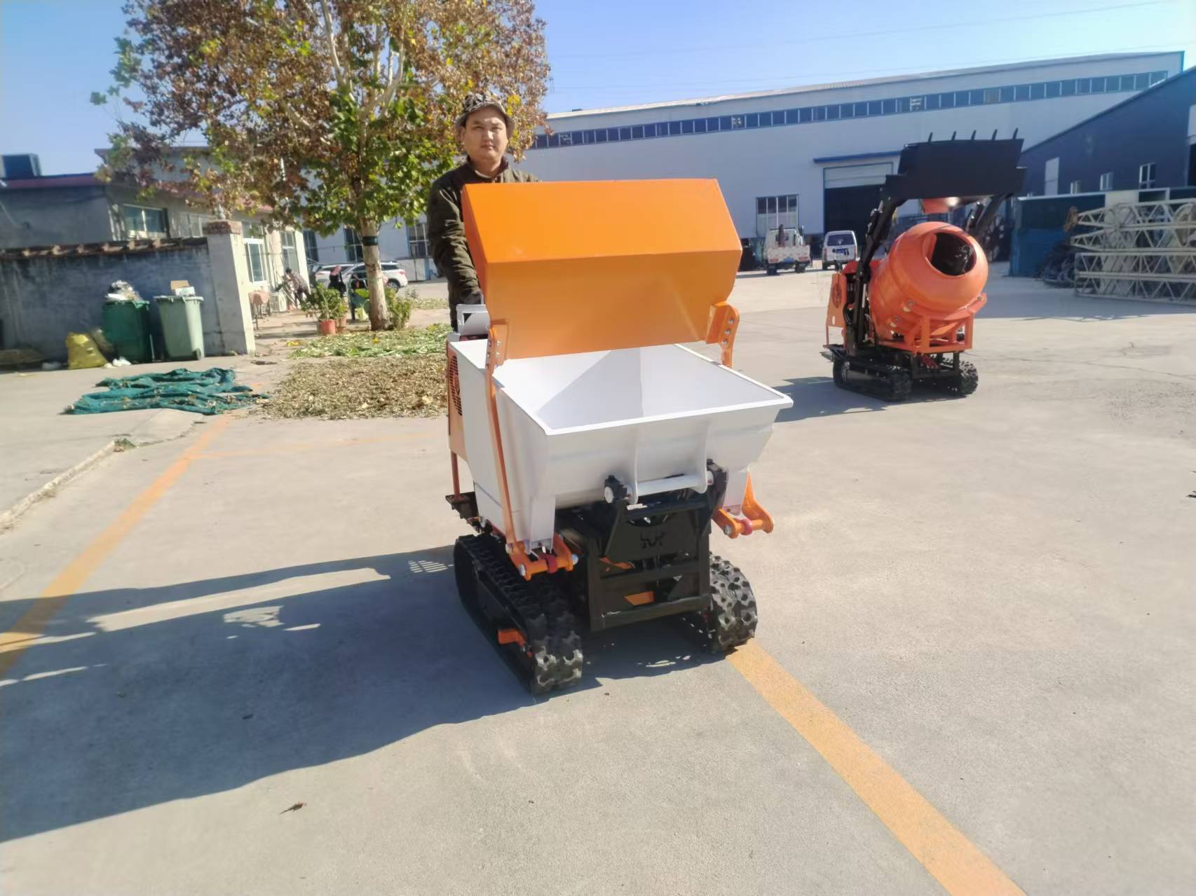 Self-loading mini dumper 300 kg