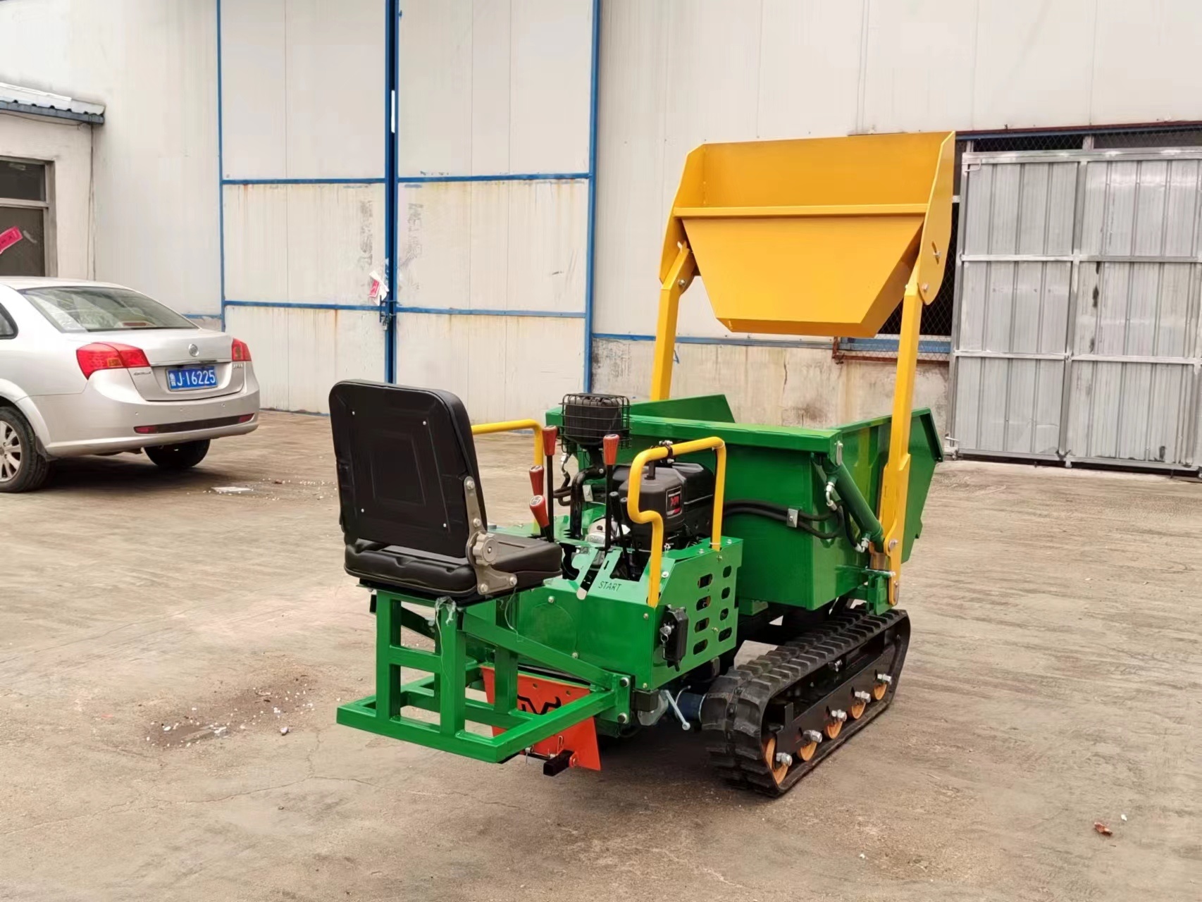 1500kg Small Crawler Dumper for Sale