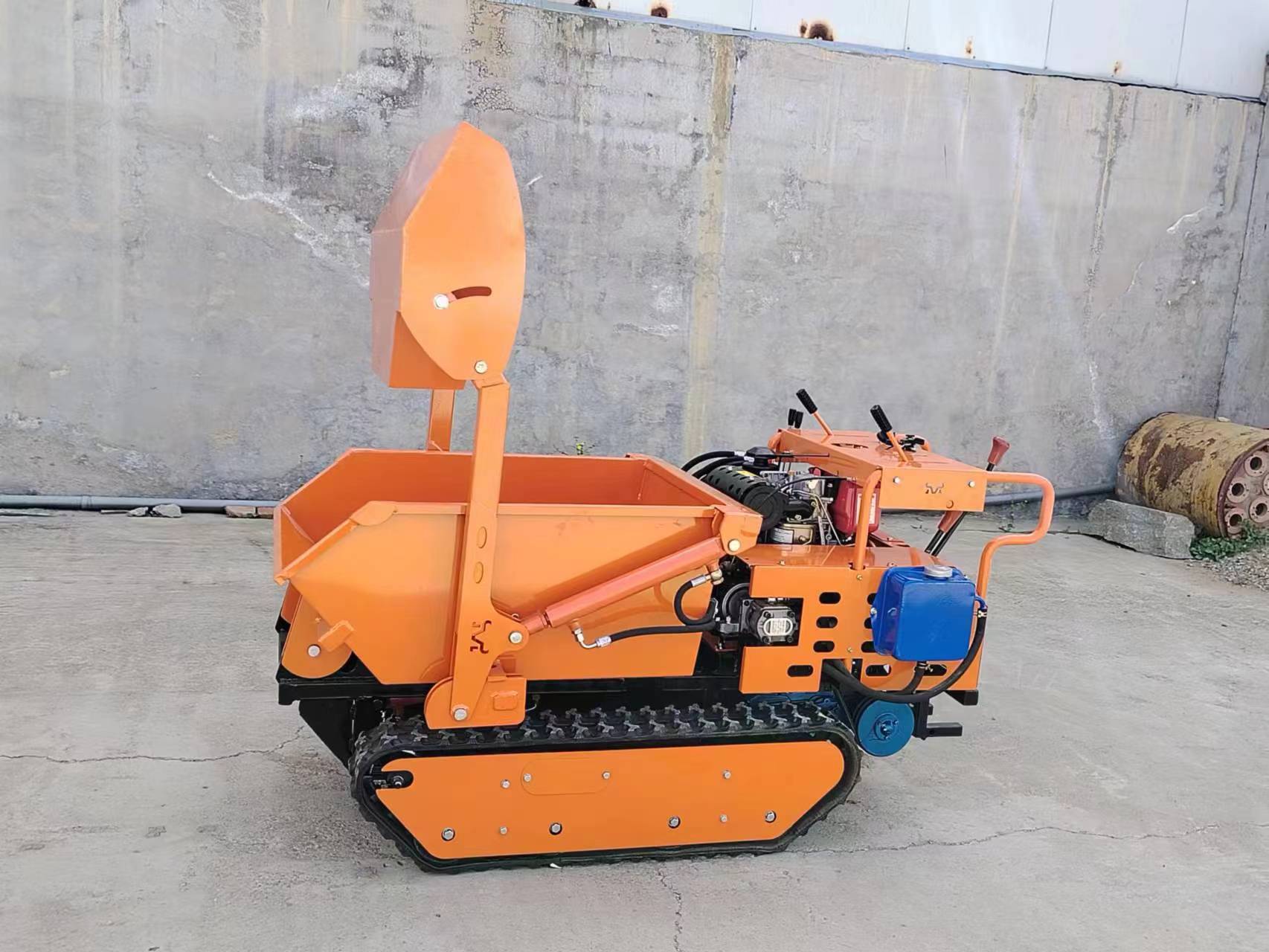 Automatic Loading 500KG Mini Tracked Dumper for Home