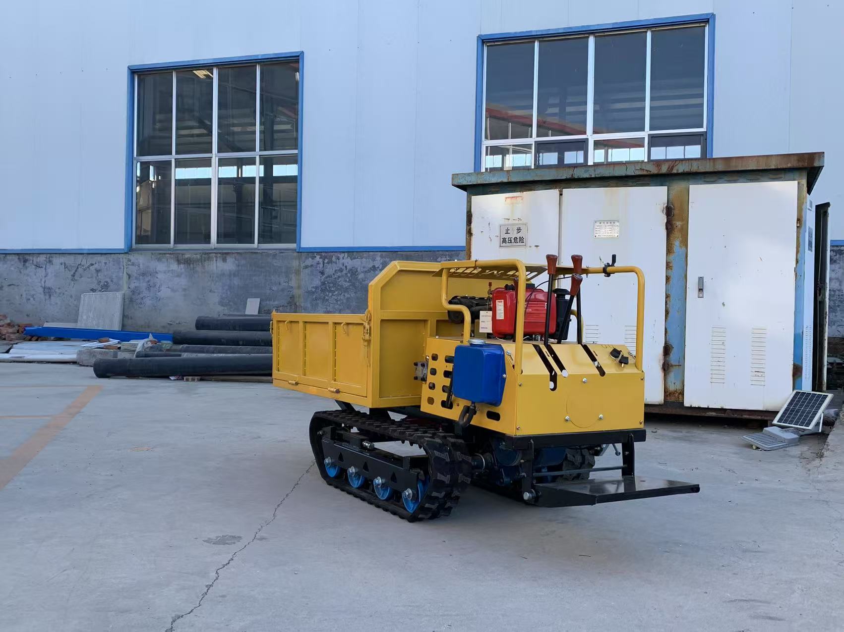 Self Loading Garden 800KG Mini Crawler Dumper