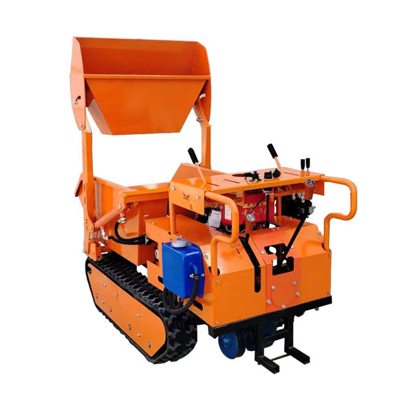 Mini Crawler Dumper Self Loading Truck Garden Track Dumper  Small Crawler Dump Sale