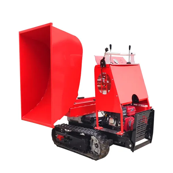 Hopper 270° Swivel Function Mini Tracked Tipper Dumpers for Cargo Transportation
