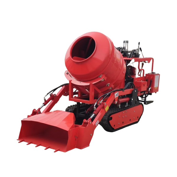 350L Mini Track Concrete Mixer