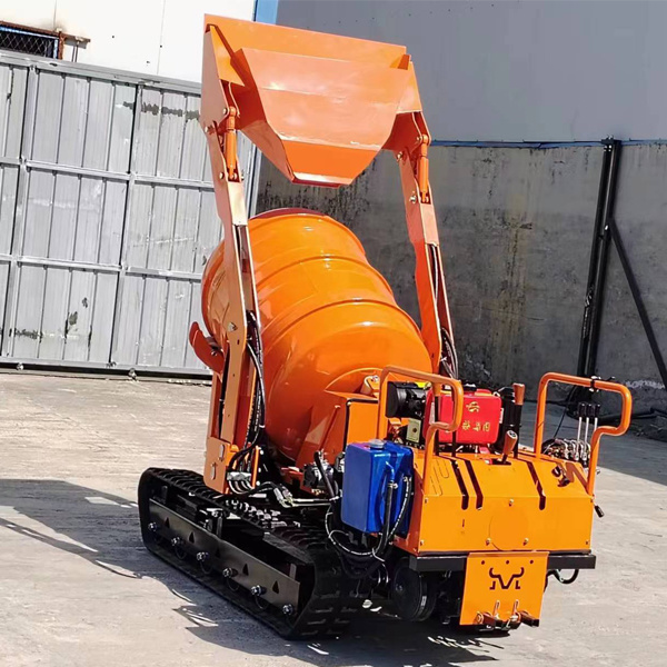 Hot Sale Mini Efficient Crawler Concrete Mixer