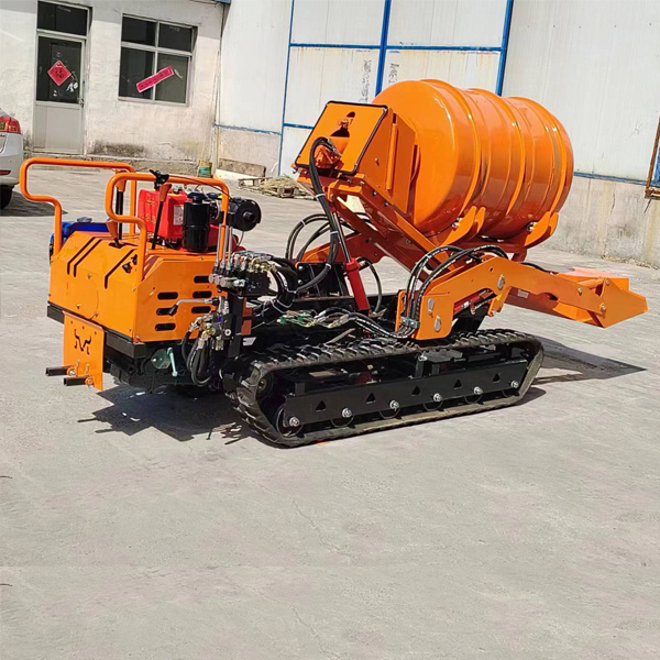 1000L Crawler Self-Loading Concrete Mixer Truck with Pump Mini Sale on Cheap Price Machine